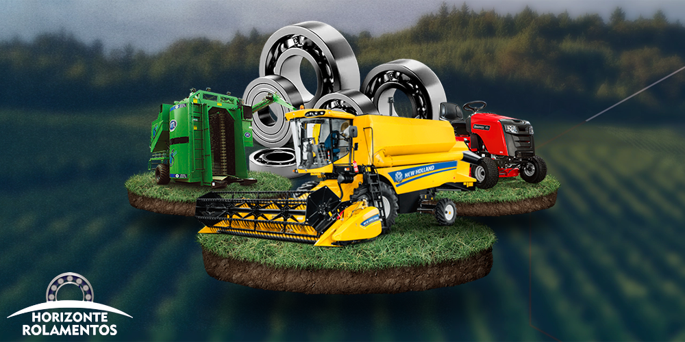 Rolamentos NSK para equipamentos agrícolas