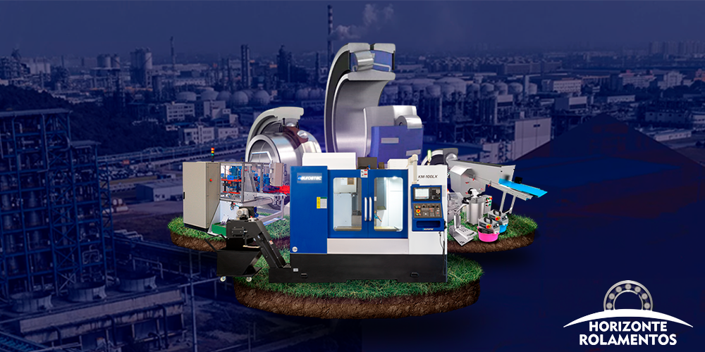 Rolamentos para automação industrial em Goiás